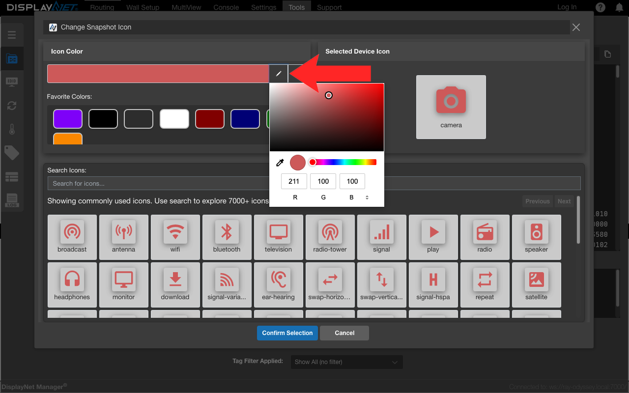 Color Selector