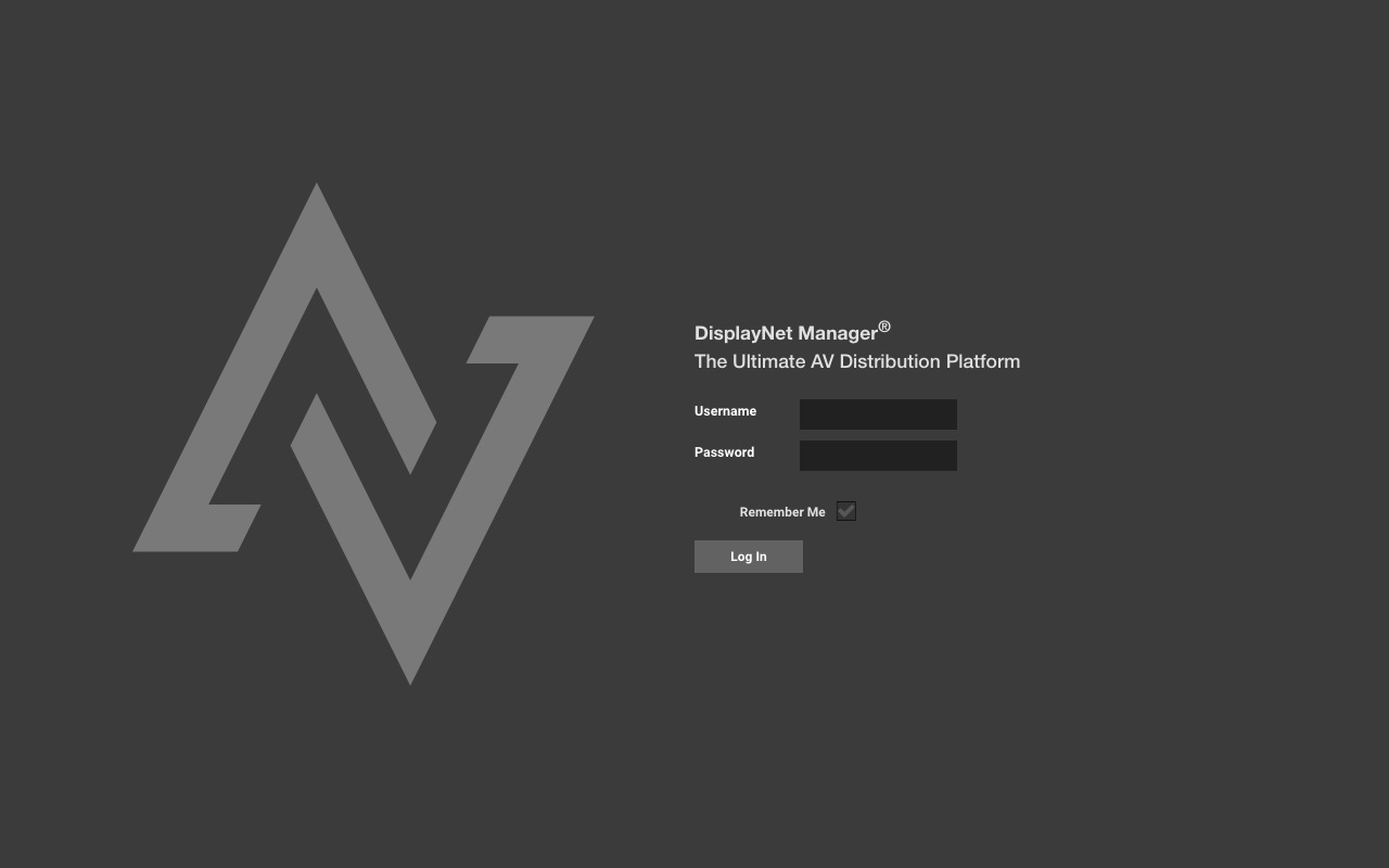 Login Required Full Screen