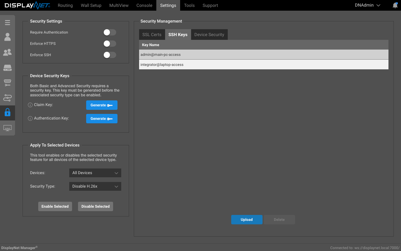 SSH Key Management